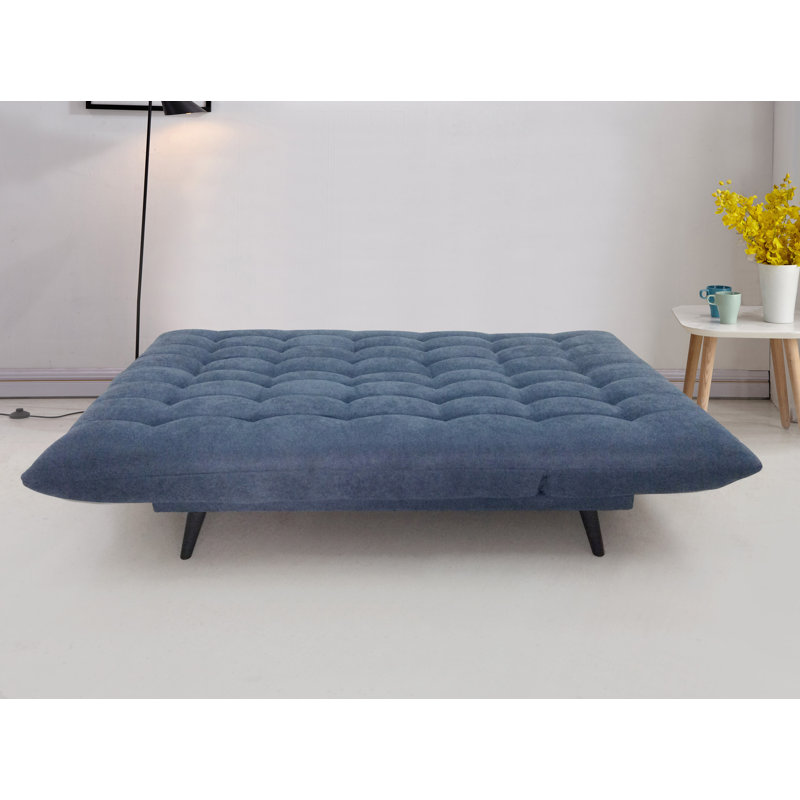 Ebern Designs Stalbridge Twin 71.65'' Upholstered Tufted Back